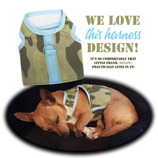 Doggles® Camo Vest Style Pet Dog Harness