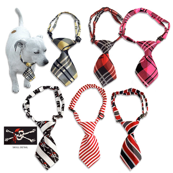 Pet Dog Neckties for the Dapper Dog