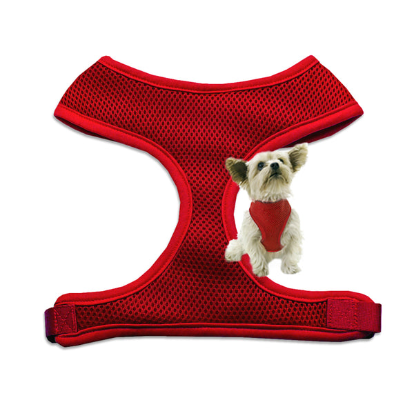 Red Mesh Pet Dog Harness