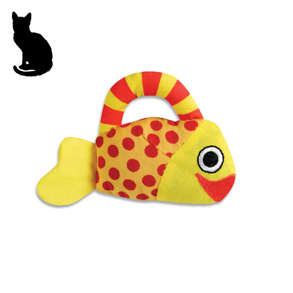 Cat Toy Catnip Carry Critter Fish