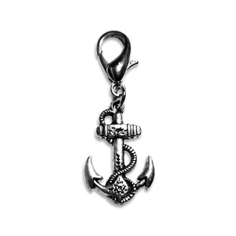 Anchor Dog Collar Charm, Collar Pendant, Small Dog Mall, Small Dog Mall - Good things for little dogs.  - 1