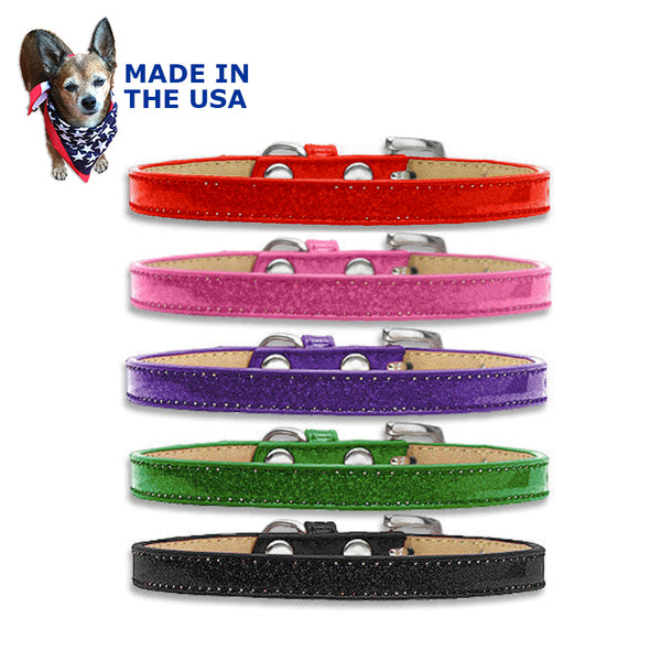 Sparkly Pet Dog Collar, Made in the USA