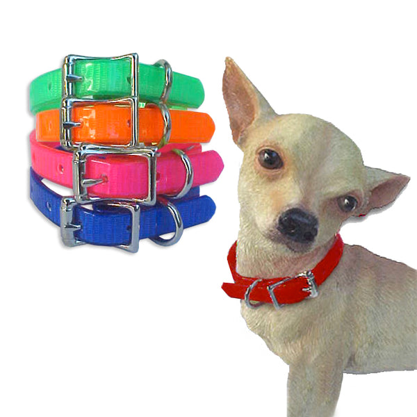 Indestructible Jelly Pet Dog Collar, Made in the USA