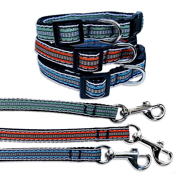 Yipes! Stripes Ribbon Small Dog Collars