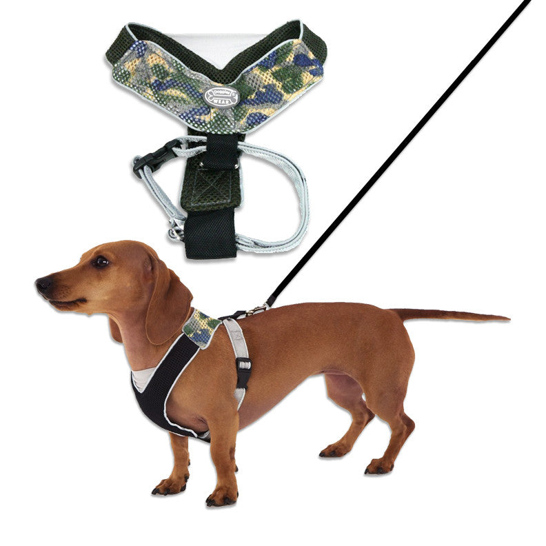 Small Dog Mall, Doggles V-Mesh Dog Harness Camo Style for Small Dogs