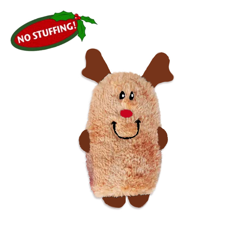 Zippy Paws No Stuffing Rudolph Small Dog Toy