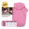 Pink Dog Sweatshirt Hoodie, , Sweaters, Small Dog Mall, Small Dog Mall - Good things for little dogs.  - 2