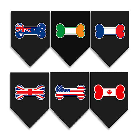 Dog Bandanas – Fly Your Flag!, , Collar, Small Dog Mall, Small Dog Mall - Good things for little dogs.  - 1