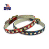 Perfect Plaid Small Dog Collar with Crystals! Small Dog Mall, Small Dog Mall - Good things for little dogs.  - 1