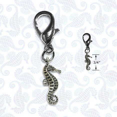 Seahorse Dog Collar Charm, , Collar Pendant, Small Dog Mall, Small Dog Mall - Good things for little dogs.  - 2