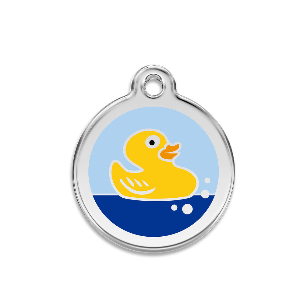 Just Ducky Dog ID Tag, , ID Tag, Small Dog Mall, Small Dog Mall - Good things for little dogs.  - 1