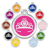 Queen of Hearts Dog ID Tag, , ID Tag, Small Dog Mall, Small Dog Mall - Good things for little dogs.  - 1