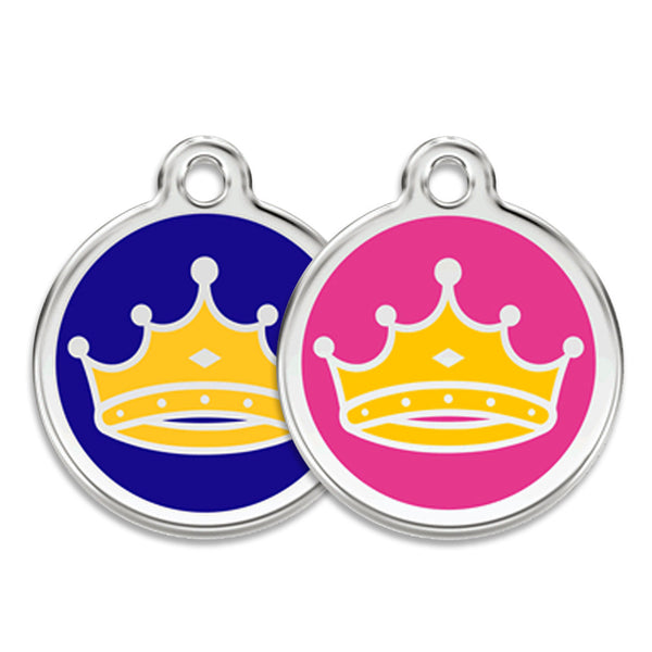 King or Queen Dog ID Tag, , ID Tag, Small Dog Mall, Small Dog Mall - Good things for little dogs.  - 1