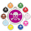 Skull Dog ID Tag, , ID Tag, Small Dog Mall, Small Dog Mall - Good things for little dogs.  - 1