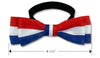 Red, White & Blue Dog Bowtie Collar, , Collar, Small Dog Mall, Small Dog Mall - Good things for little dogs.  - 4